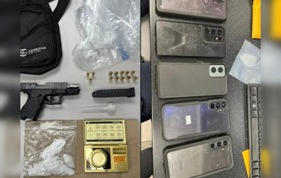 Alhambra Traffic Stop Turns Heads: Man with Broken Ignition, Meth, and Arsenal of Phones Arrested Near Valley Blvd.