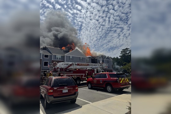 Apartment Blaze in Wayne County Near Goldsboro Hospitalizes Three, Displaces 50 Residents