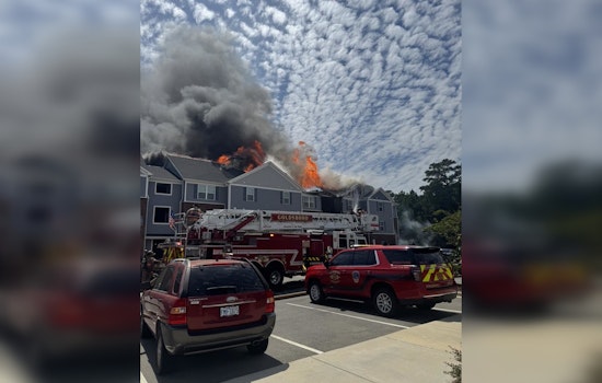 Apartment Blaze in Wayne County Near Goldsboro Hospitalizes Three, Displaces 50 Residents