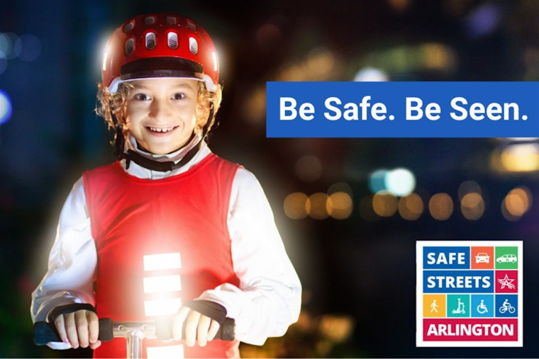 Arlington Enhances Nighttime Safety for Pedestrians and Cyclists with New Visibility Guidelines