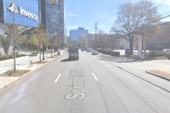 Atlanta's Spring Street NW Closure for Water Main Repair Disrupts Traffic Flow