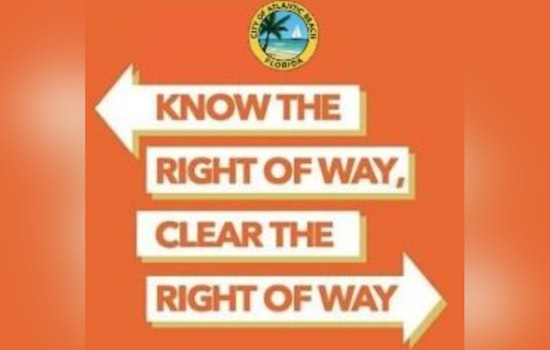 Atlantic Beach Officials Urge Residents to Keep Public Right-of-Ways Clear of Obstructions