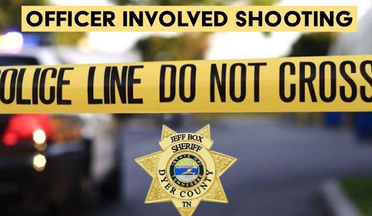 Authorities Investigating Officer-Involved Shooting After Vehicle Theft Leads to Pursuit in Dyer County, Tennessee