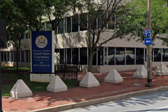 Baltimore Man Receives 10-Year Sentence for Series of Armed Robberies and Carjacking