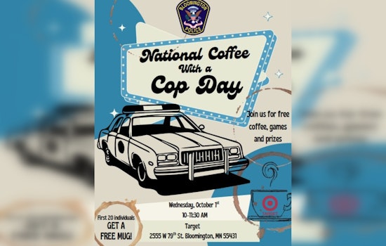Bloomington Police Invite Community to 'Coffee with a Cop' Event for Open Dialogue in Minnesota