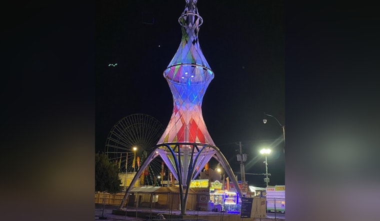"Bolt Tower" Lights Up Oklahoma City: New 72-Foot Sculpture Celebrates OKC Fair Park's Rich Heritage