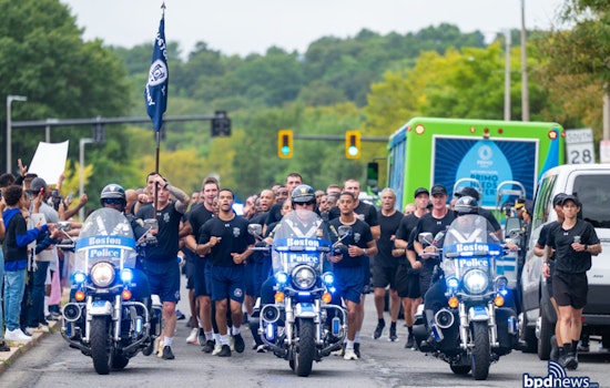 Boston Police Academy's Newest Recruits Complete Emblematic Final Run to BPD Headquarters