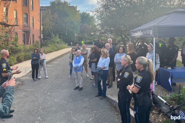Boston Police and Claremont Community Join Forces in 'Operation Safe Alley' Cleanup Initiative