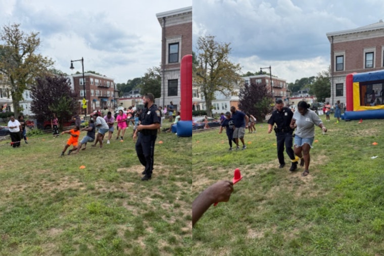 Boston Police Bond with Hyde Park Community at Family Fun Day Event