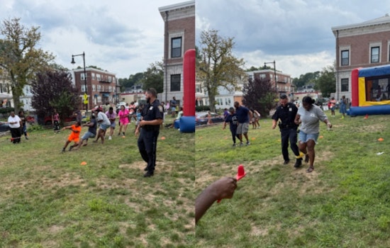 Boston Police Bond with Hyde Park Community at Family Fun Day Event