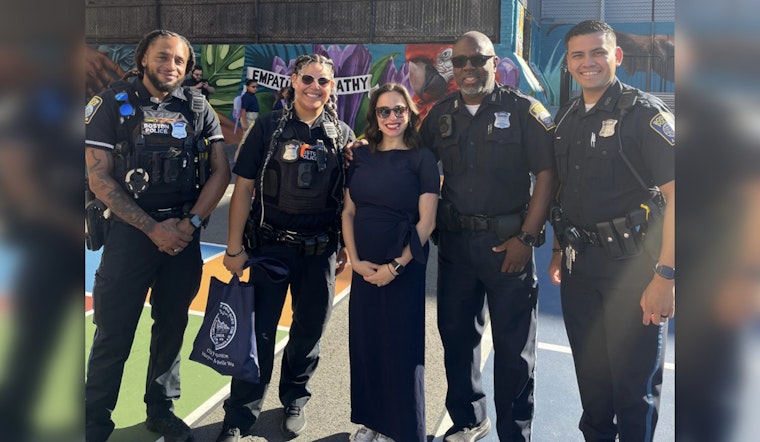 Boston Police Distribute School Supplies to Students in Community Engagement Effort