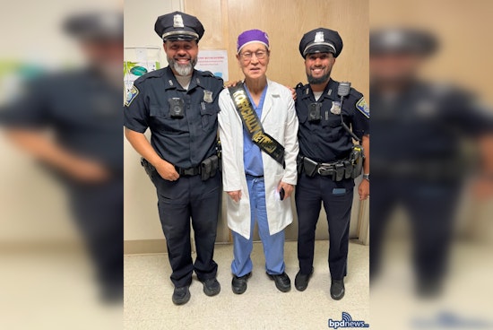 Boston Police District E-13 Celebrates Retirement of Longtime VA Medical Center Doctor Ducksoo Kim with Legislative Citation