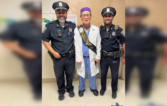 Boston Police District E-13 Celebrates Retirement of Longtime VA Medical Center Doctor Ducksoo Kim with Legislative Citation