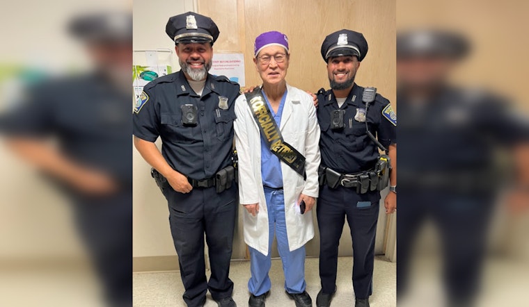 Boston Police District E-13 Celebrates Retirement of Longtime VA Medical Center Doctor Ducksoo Kim with Legislative Citation