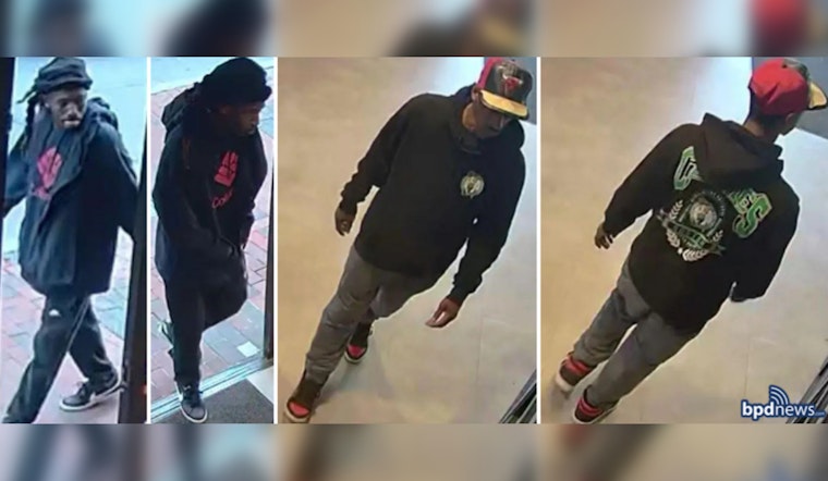 Boston Police Seek Public's Help to Identify Suspects in Roxbury Foot Locker Armed Robbery