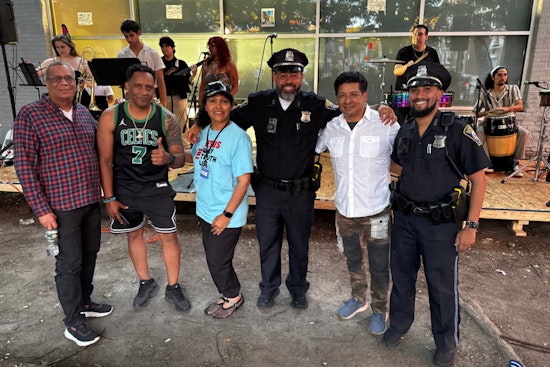 Boston Police Trade Patrol for Salsa in Community-Building Event in Jamaica Plain