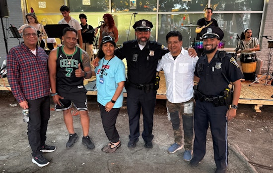 Boston Police Trade Patrol for Salsa in Community-Building Event in Jamaica Plain
