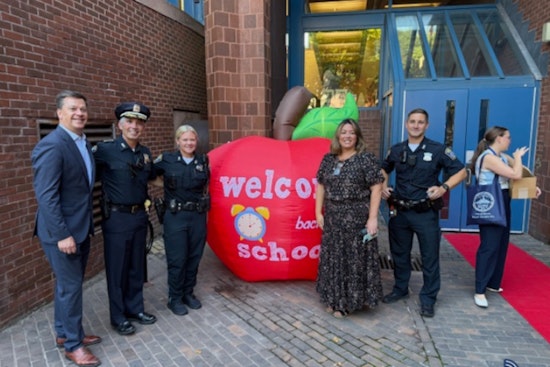 Boston Police Welcome Students Back to School with Community Engagement Initiatives