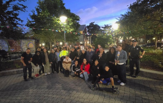 Boston's South End Community and Police Strengthen Bonds with Flashlight Walk Initiative