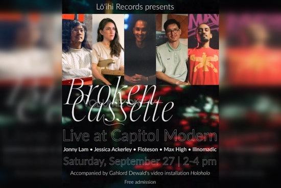 "Broken Cassette, Vol. 1," A Fusion of Experimental Music and Visual Art at Honolulu's State Art Museum