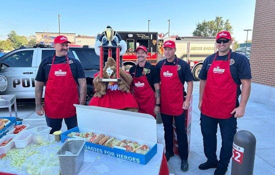 Brownsburg Firefighters Triumph in Hoagie Building Contest at Wawa Grand Opening, Bolster Community Ties