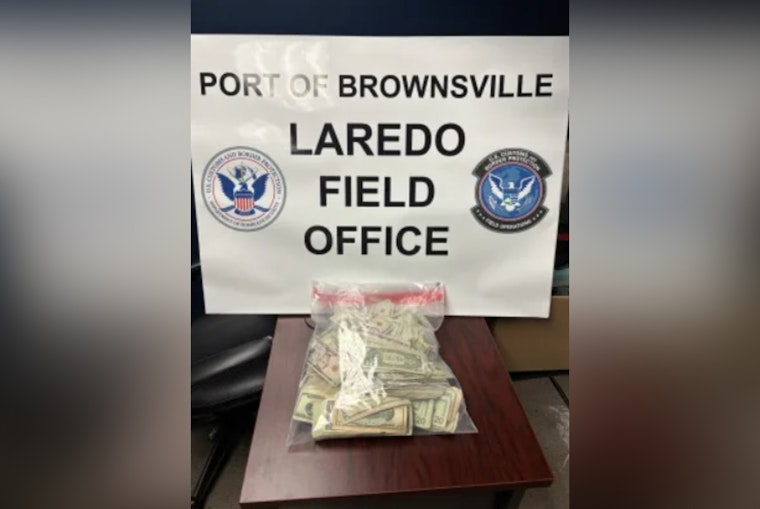 Brownsville CBP Officers Seize Over $107K in Undeclared Cash at Port of Entry