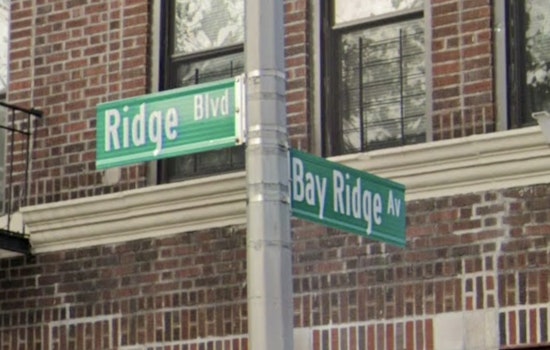 Bus Crashes into Bay Ridge Apartment Building After Collision with Sedan, No Injuries Reported