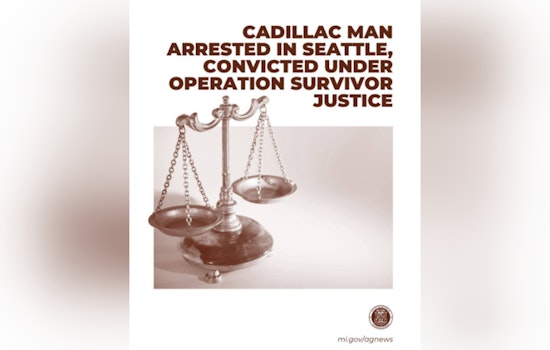Cadillac Man Convicted of Child Sex Abuse Charges After Fleeing to Seattle