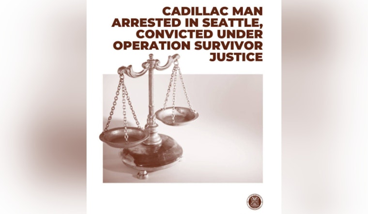 Cadillac Man Convicted of Child Sex Abuse Charges After Fleeing to Seattle