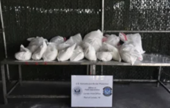 CBP Officers Intercept Over $3.3 Million Worth of Meth at Laredo's World Trade Bridge