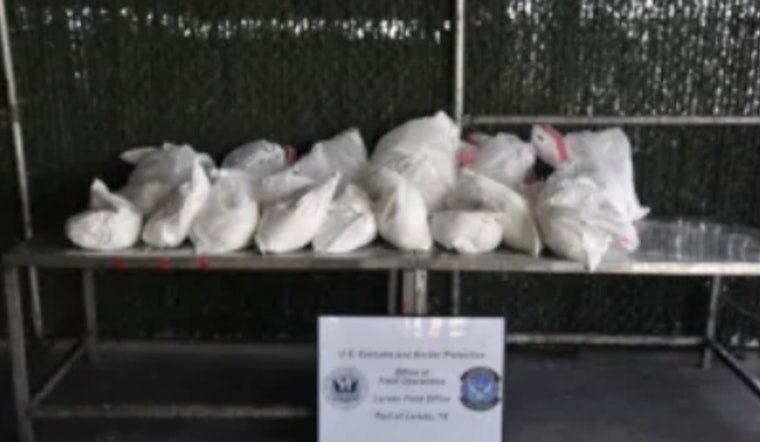 CBP Officers Intercept Over $3.3 Million Worth of Meth at Laredo's World Trade Bridge