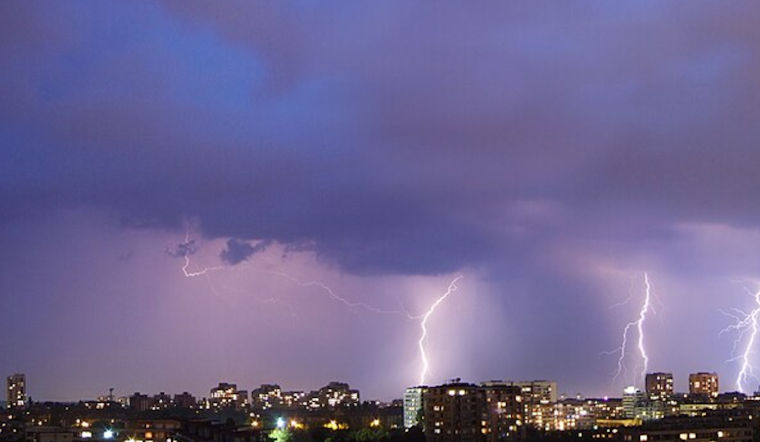 Central Valley and East Bay Marvel at Rare "Dry" Thunderstorms with Over 5,000 Lightning Strikes