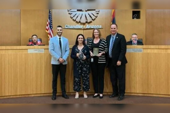 Chandler Honored with Healthy Arizona Worksite Platinum Award for Employee Wellness Excellence