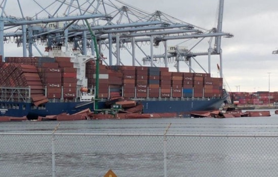 Chaos at Port of Long Beach as 67 Shipping Containers Take a Dive into the Briny Deep