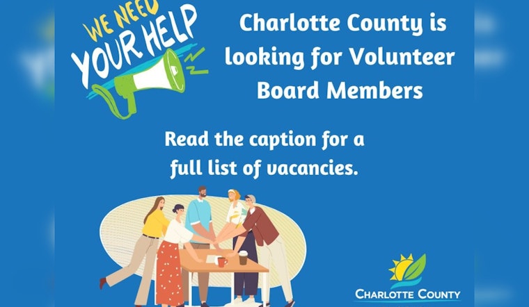 Charlotte County Seeks Passionate Volunteers for Advisory Boards and Councils