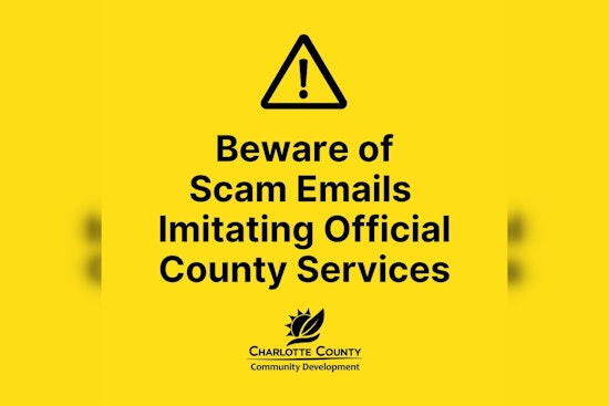 Charlotte County Warns Residents of Sophisticated Email Scams Posing as Official Communications