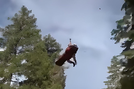 CHP Helicopter Heroically Rescues Injured Dirt Biker near Susanville in Daring Cliffside Operation