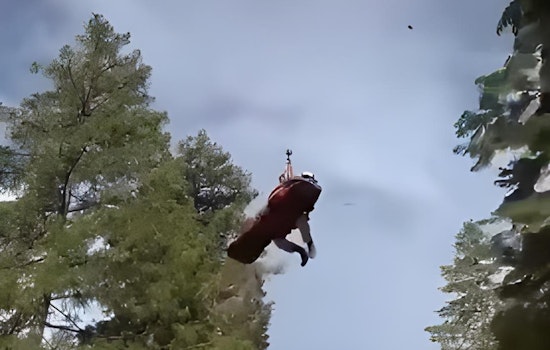 CHP Helicopter Heroically Rescues Injured Dirt Biker near Susanville in Daring Cliffside Operation