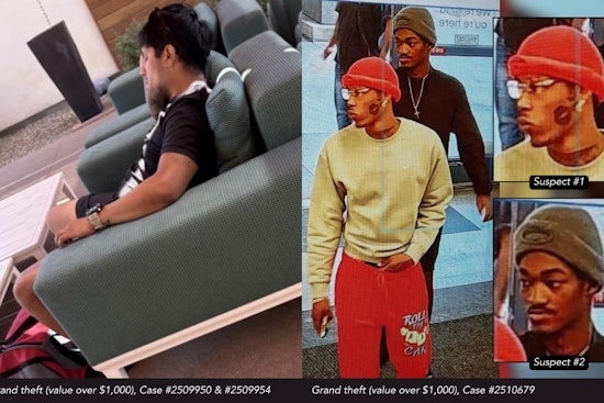 Chula Vista Police Seek Public's Aid to Identify Six Suspects in Unsolved Crimes