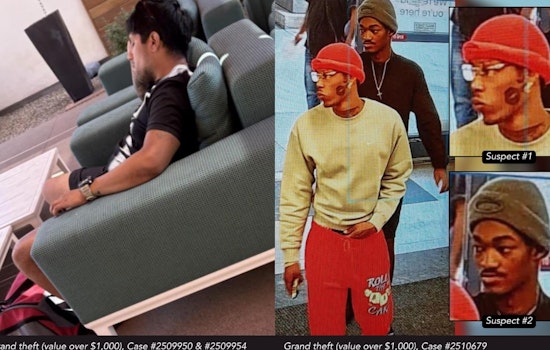 Chula Vista Police Seek Public's Aid to Identify Six Suspects in Unsolved Crimes