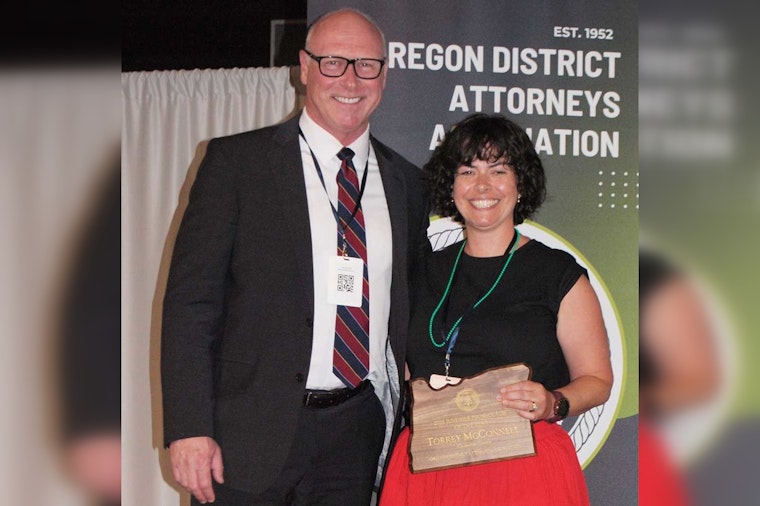 Clackamas Deputy DA Torrey McConnell Honored as 2025 Juvenile Prosecutor of the Year by Oregon Association