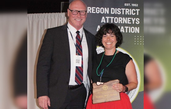 Clackamas Deputy DA Torrey McConnell Honored as 2025 Juvenile Prosecutor of the Year by Oregon Association