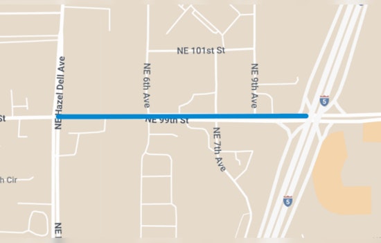 Clark County Launches Nighttime Road Construction for Stormwater Pollution Control on NE 99th Street