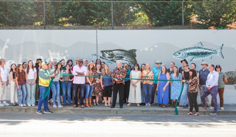 Clark County Transforms Vandalized Wall into Vibrant Environmental Mural with Over 50 Volunteer Artists in Salmon Creek