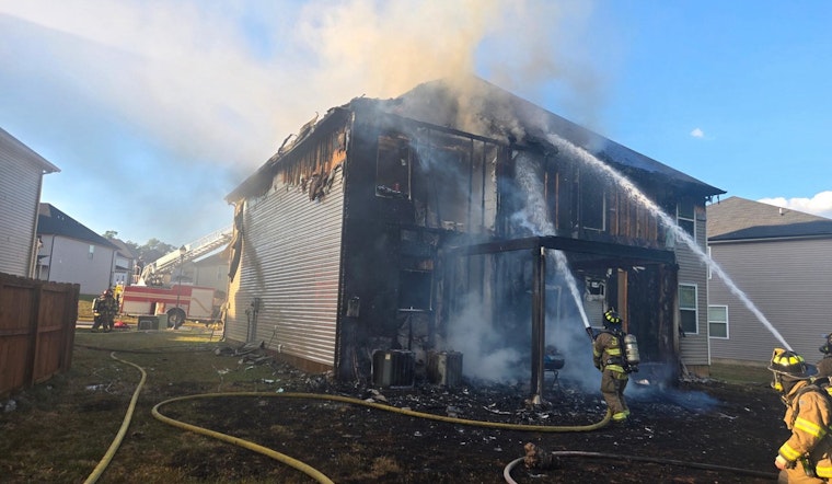 Clarksville Family Safe, House Destroyed in Labor Day Blaze, Cause Under Investigation