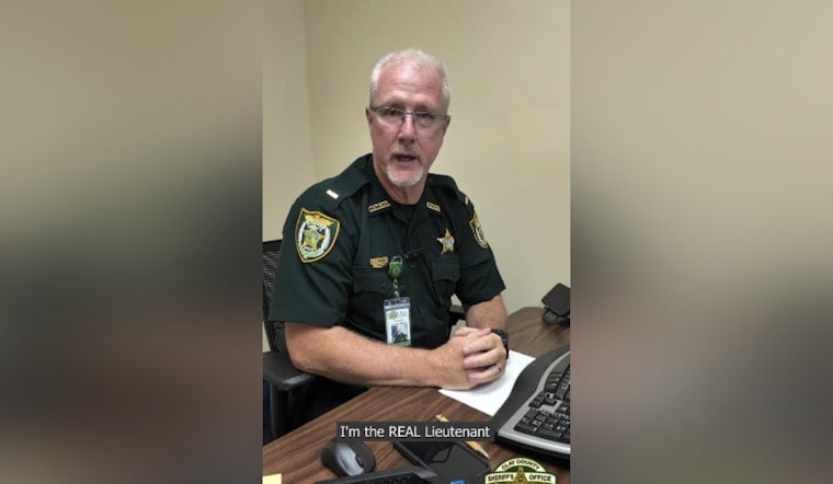 Clay County Sheriff's Office Alerts Residents of Phone Scam Impersonating Local Lieutenant