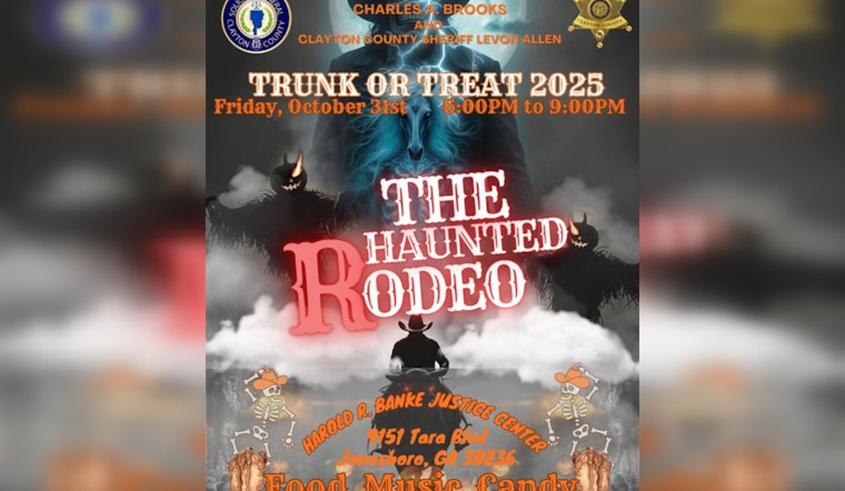 Clayton County to Host Family-Friendly "Trunk or Treat 2025: The Haunted Rodeo" in Jonesboro