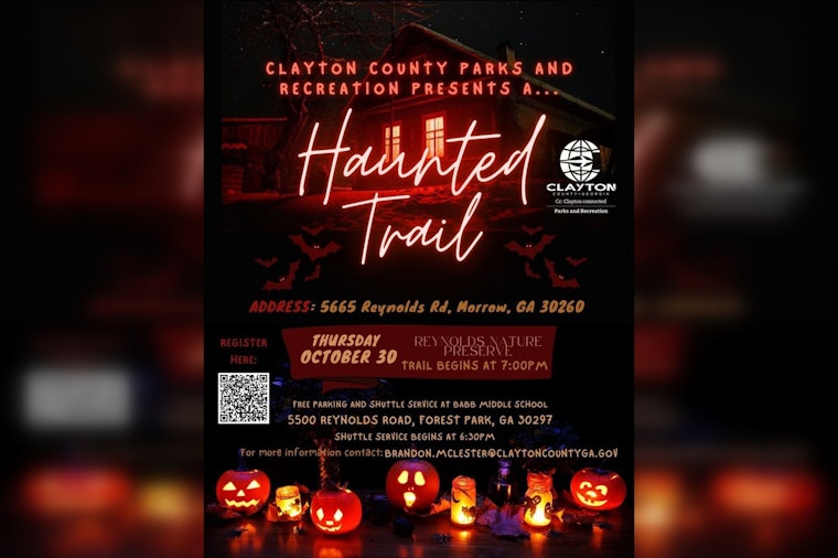 Clayton County's Reynolds Nature Preserve Transforms into a Haunted Trail this October 30th