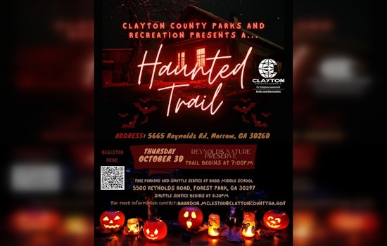 Clayton County's Reynolds Nature Preserve Transforms into a Haunted Trail this October 30th