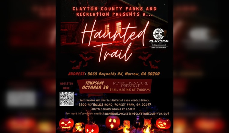 Clayton County's Reynolds Nature Preserve Transforms into a Haunted Trail this October 30th